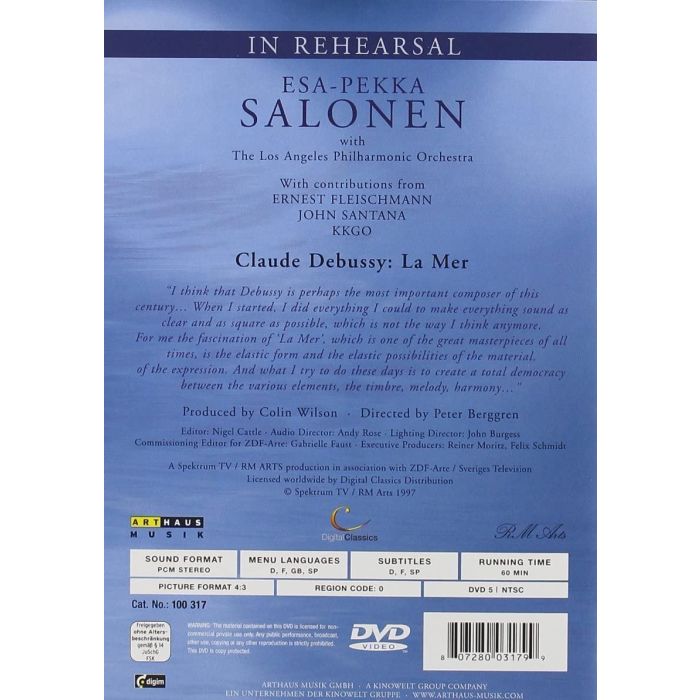 Salonen, Esa-Pekka: In Rehearsal - slide-1
