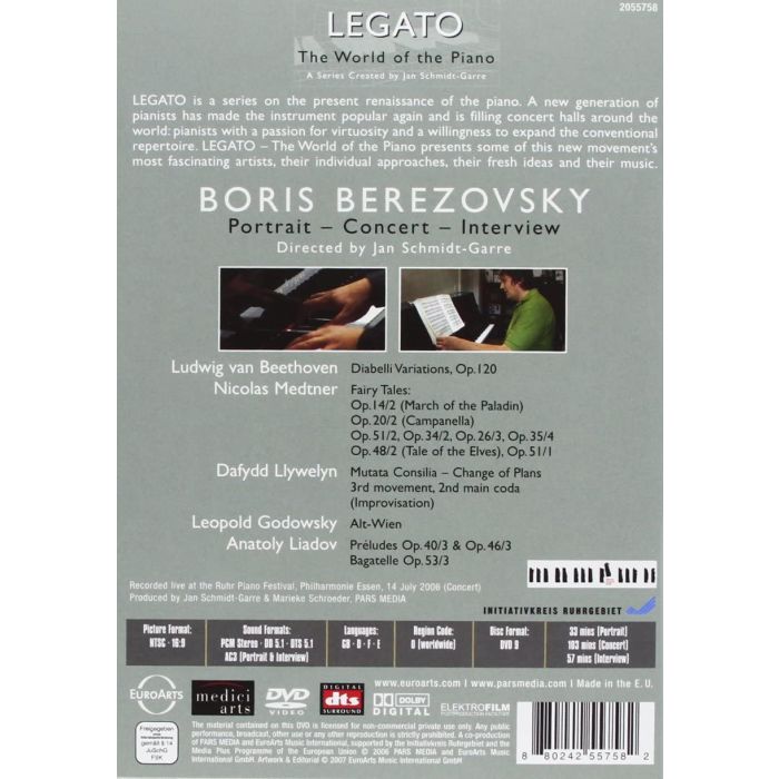 Legato - The World of the Piano: Boris Berezovsky - Change of Plans - slide-1
