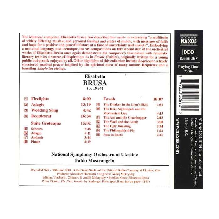 BRUSA: Orchestral Works vol. 2 - slide-1