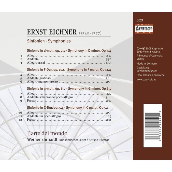 Eichner: Symphonies - slide-1