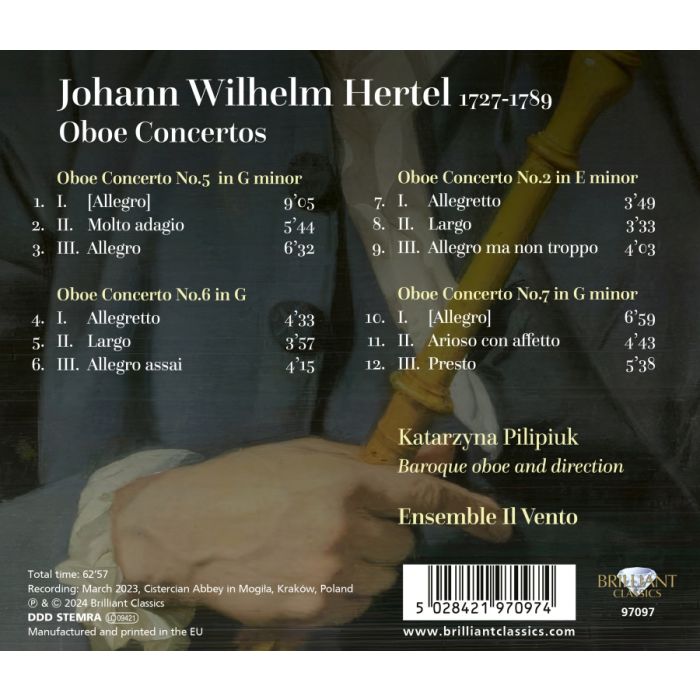 Hertel: Oboe Concertos - slide-1
