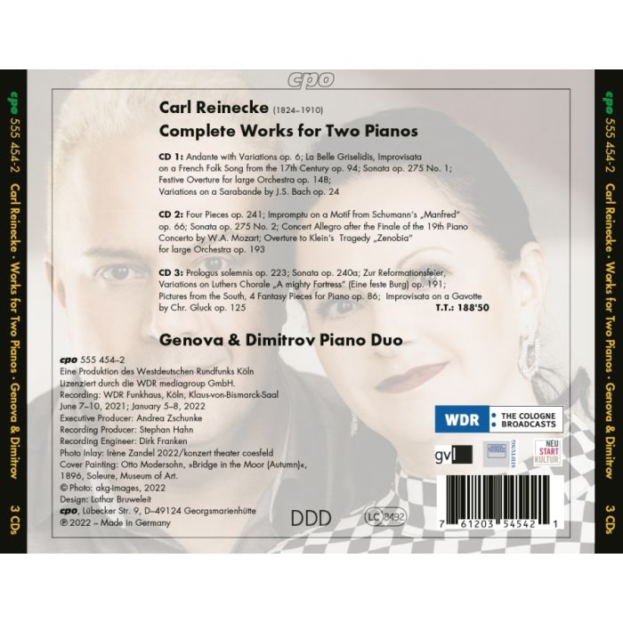 Reinecke: Complete Works for Two Pianos - slide-1
