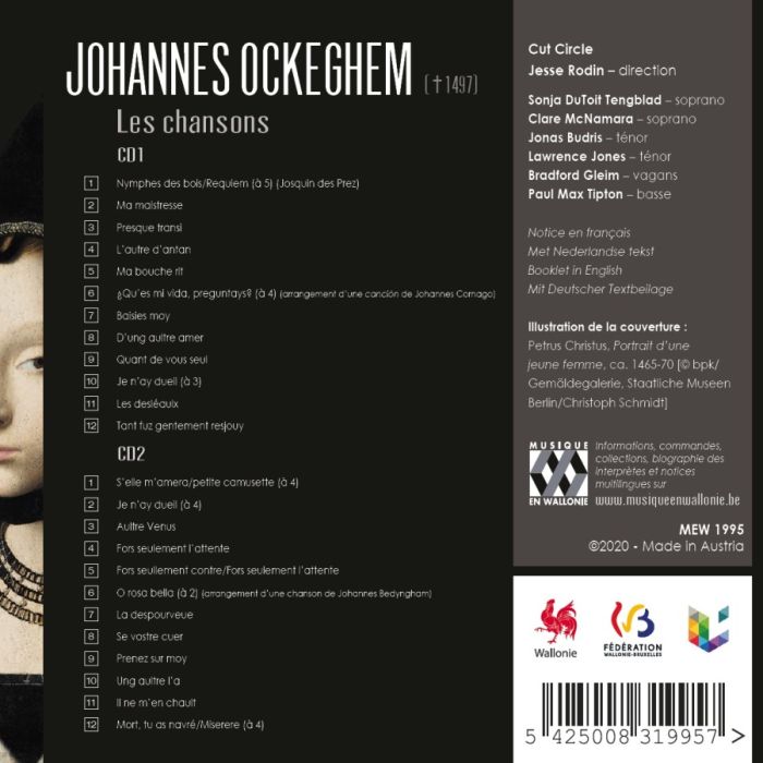 Ockeghem: Les chansons - slide-1