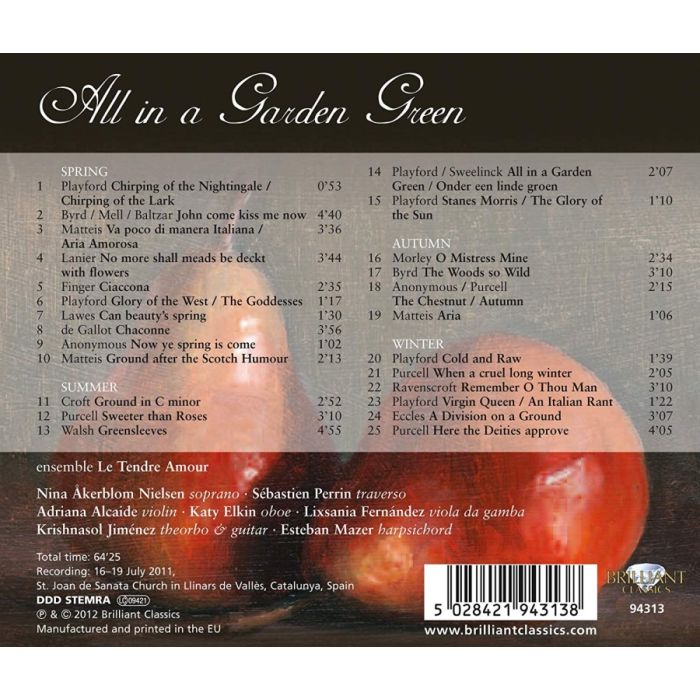 All in a Garden Green, four seasons of English music - slide-1