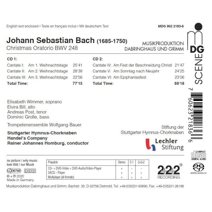 Bach: Christmas Oratorio - slide-1
