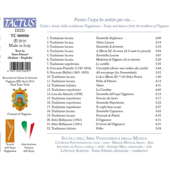 Songs and dances from the tradition of Viggiano - slide-1