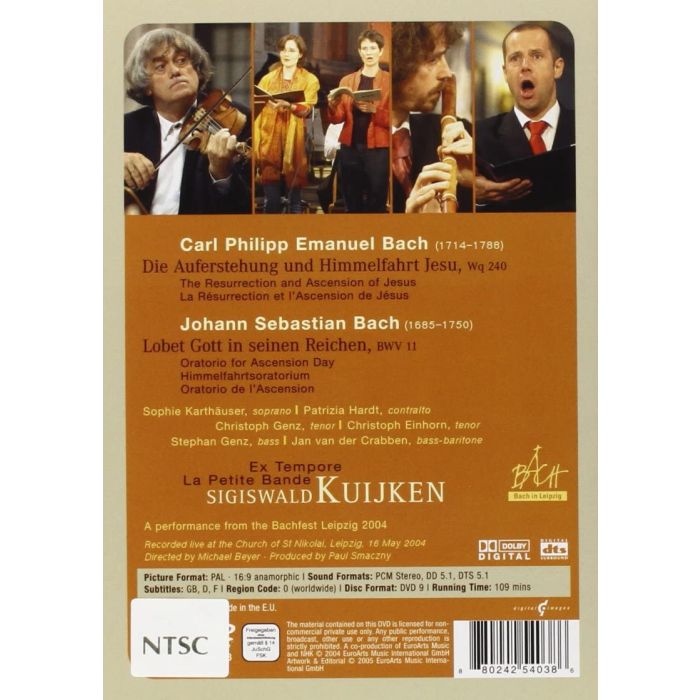 Bach: Ascension oratorios - slide-1