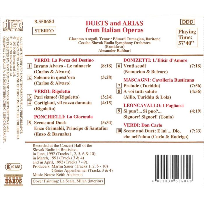 Duets and Arias from Italian Operas - slide-1