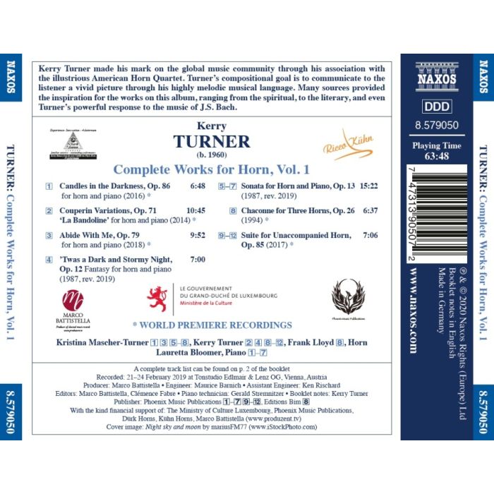 Turner: Works for Horn Vol. 1 - slide-1