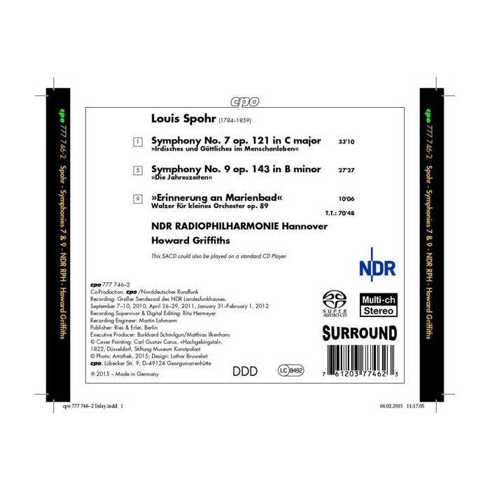 Spohr: Symphonies 7 & 9 - slide-1