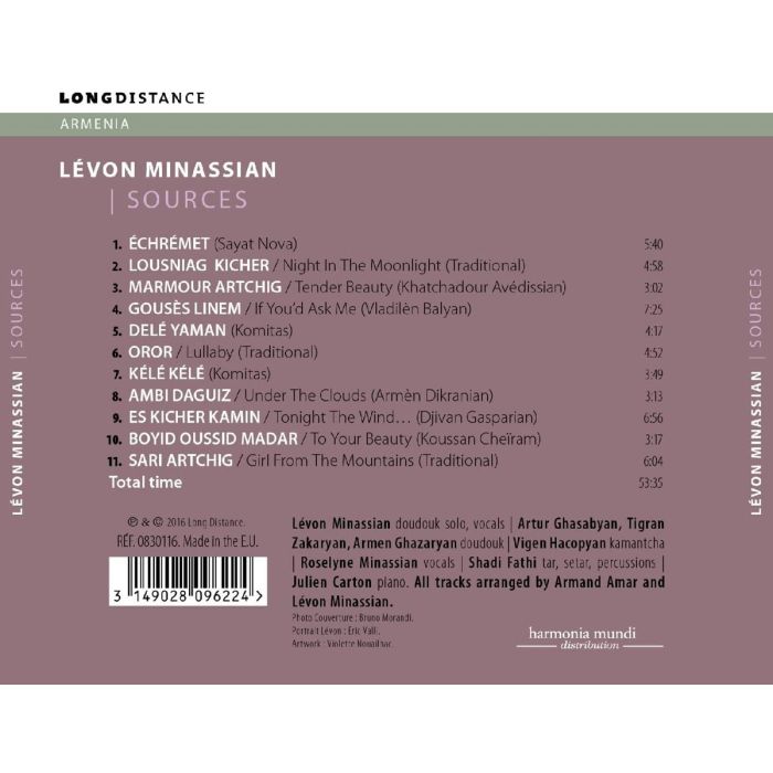 Minassian, Lévon: Sources - Armenia - slide-1