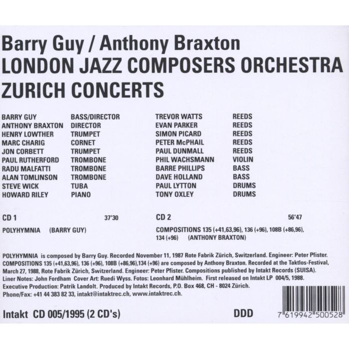 Guy/Braxton: Zurich Concerts - slide-1
