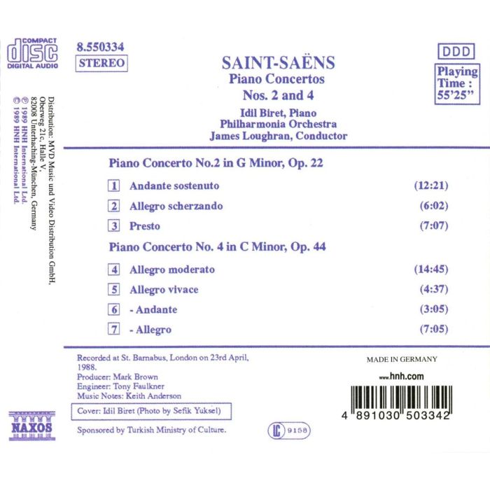 Saint-Saens: Piano Concertos - slide-1