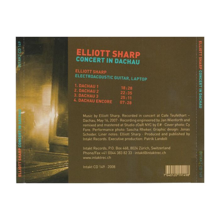 Elliot Sharp: Concert in Dachau - slide-1