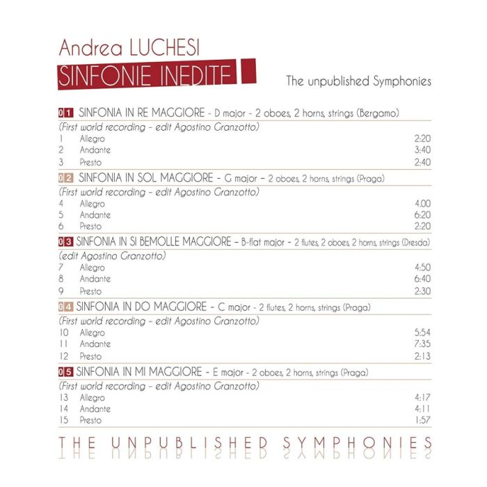 Luchesi: The unpublished Symphonies - slide-1