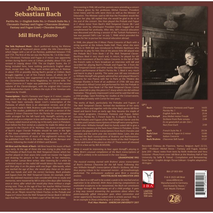 Bach: Solo Keyboard Works (LP) - slide-1