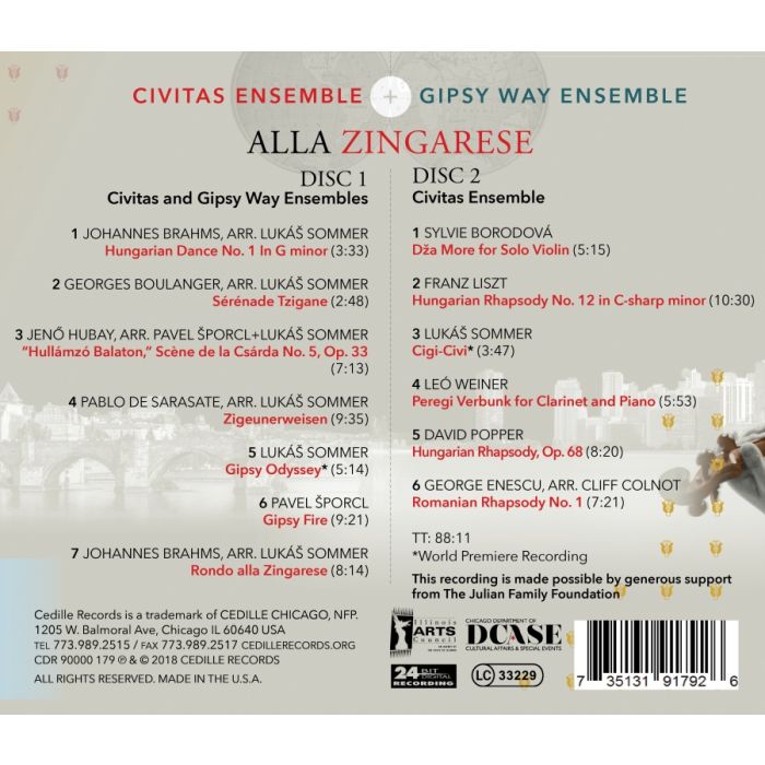 Civitas Ensemble & Gipsy Way Ensemble - Alla Zingarese - slide-1