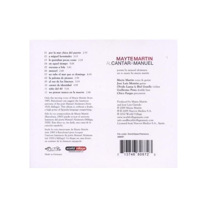 Mayte Martin: Al Cantar a Manuel - slide-1