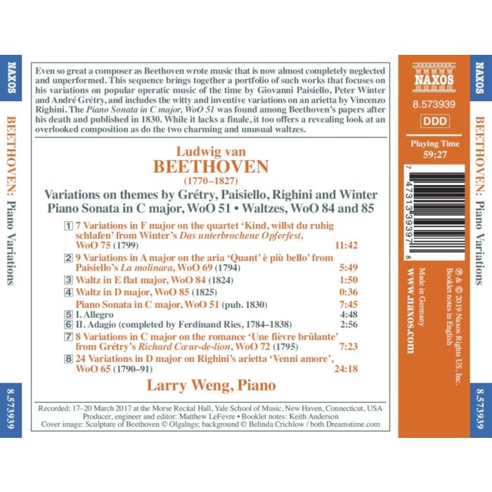 Beethoven: Variations on themes - slide-1
