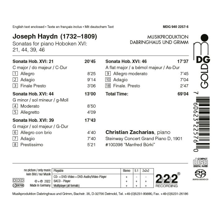 Haydn: Sonatas - slide-1