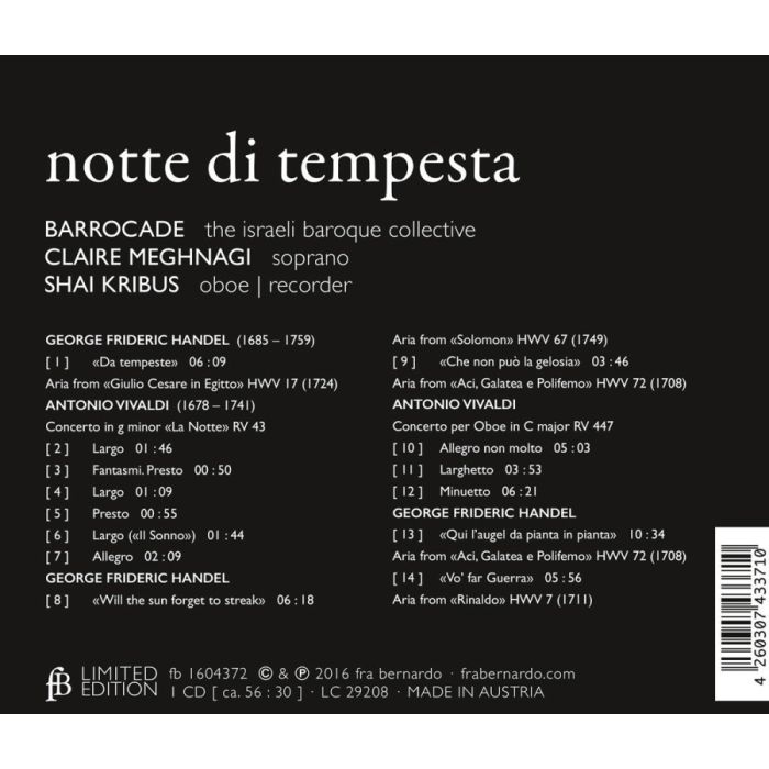 Notte di tempesta - Handel & Vivaldi: Arias & Concertos - slide-1