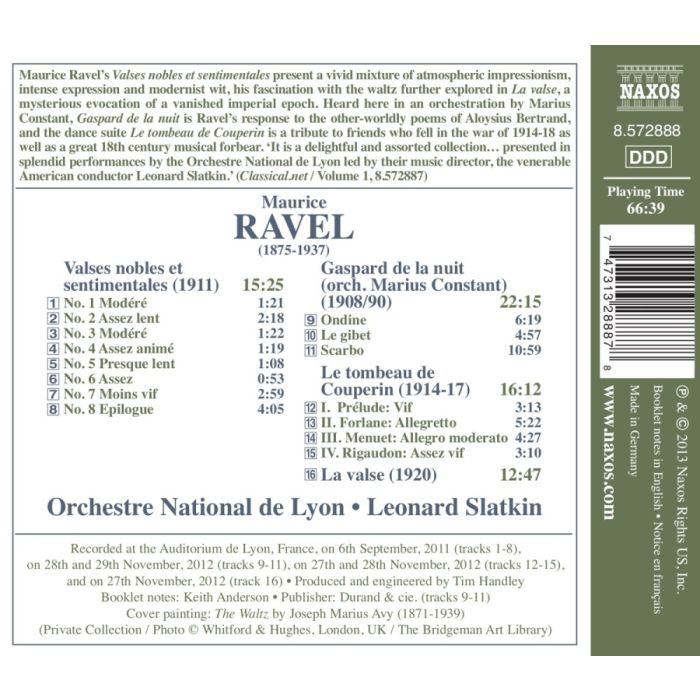 Ravel: Orchestral Works Vol. 2 - slide-1