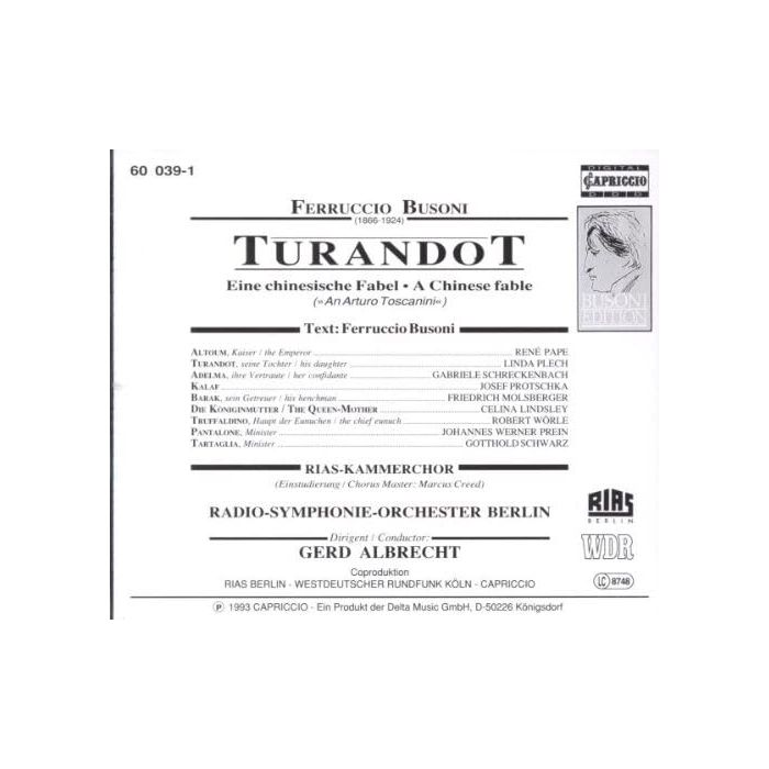 Busoni: Turandot - slide-1