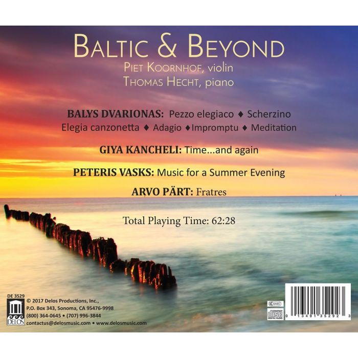 Baltic & Beyond -  Dvarionas/Kancheli; Pärt/Vasks - slide-1