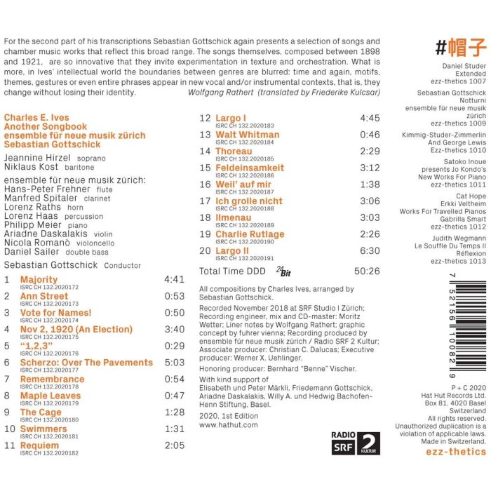 Ives: Another Songbook - slide-1