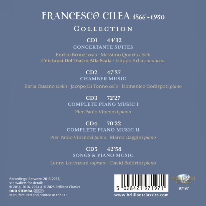 Cilea Collection (Italian Romantics) - slide-2