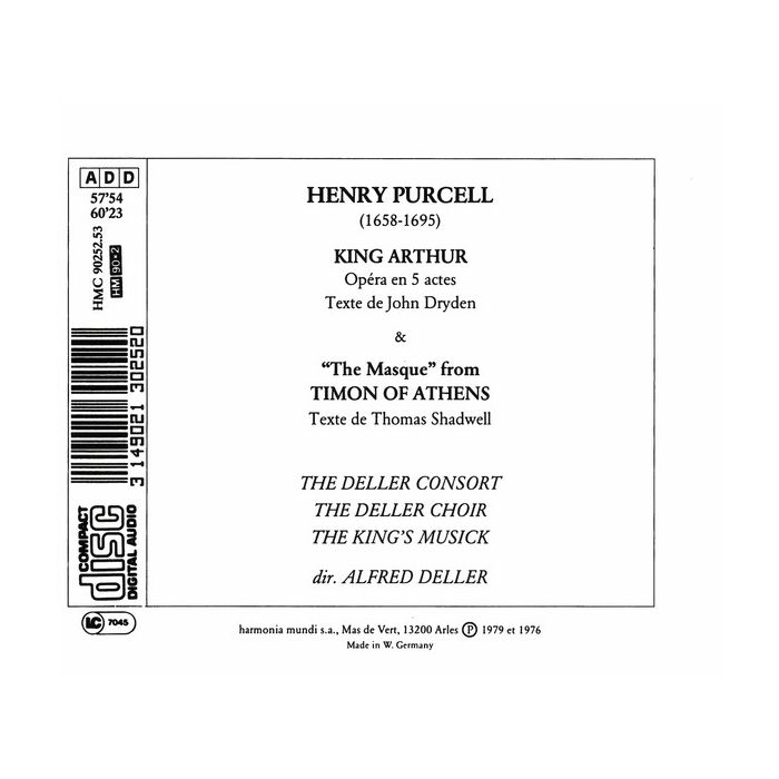 Purcell: King Arthur - slide-1