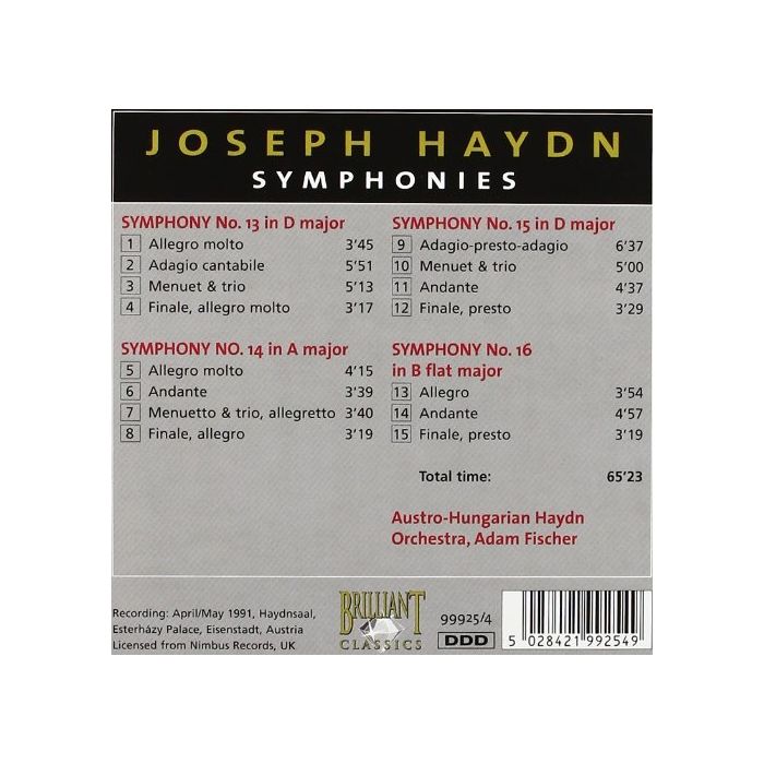 Haydn: Symphonies 1 - 104 (Complete) - slide-1