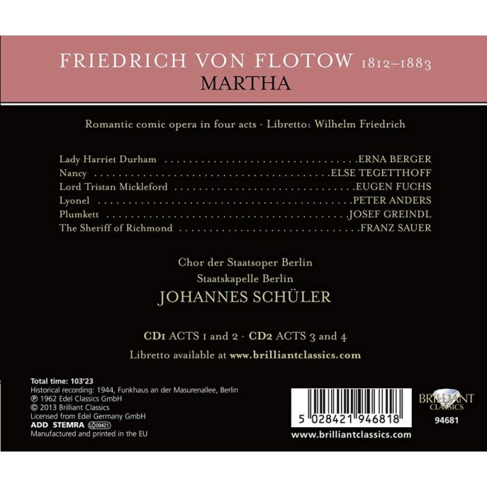 Flotow: Martha - slide-1