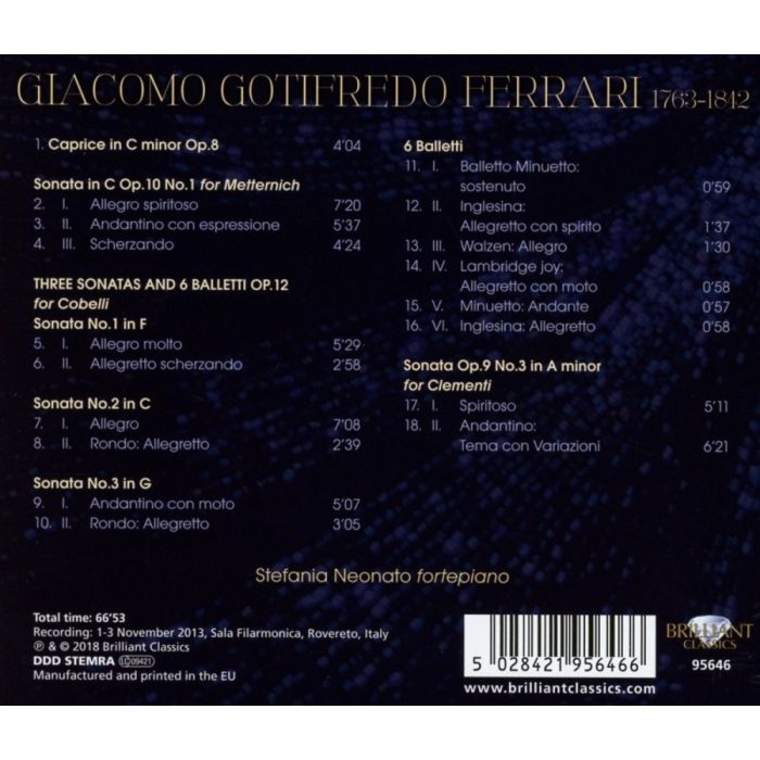 Ferrari: Sonatas & Balletti - slide-1