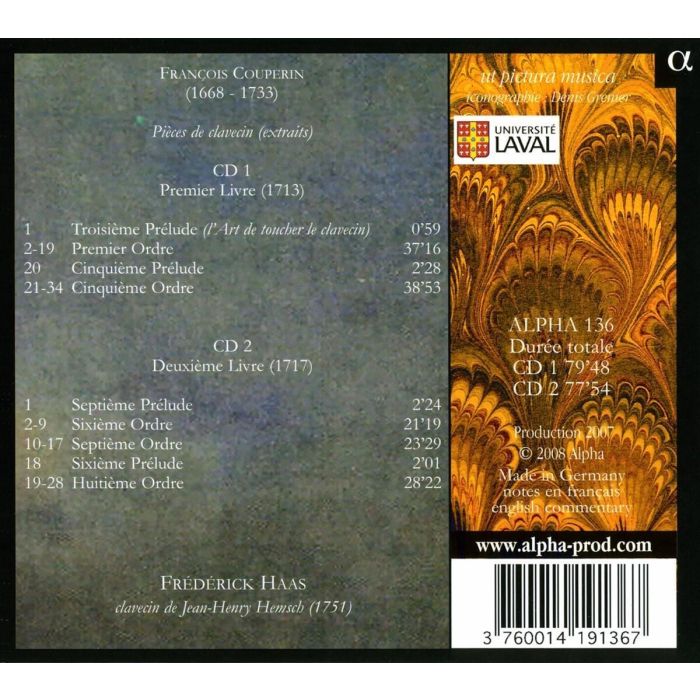 COUPERIN: Pieces de clavecin des Livres I & II - slide-1