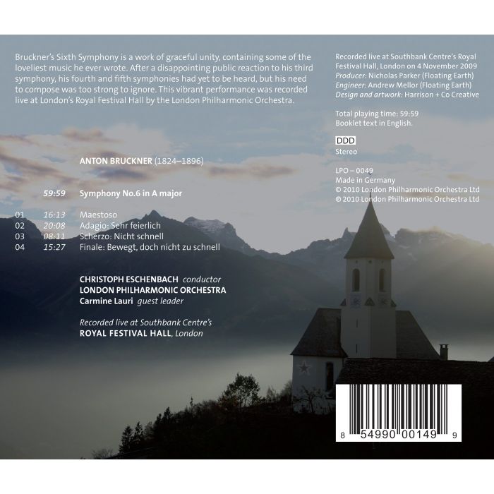 Bruckner: Symphony no. 6 - slide-1