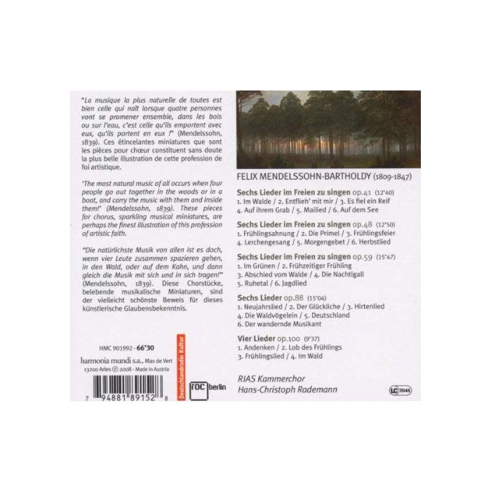 Mendelssohn: Choral Works - slide-1
