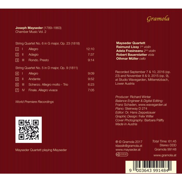 Mayseder: Chamber Music Vol. 2 - slide-1
