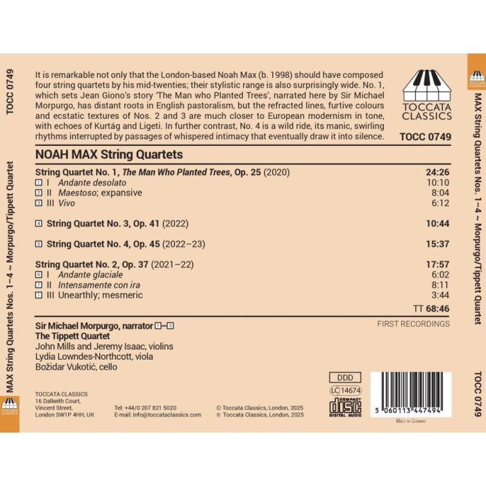 Max: String Quartets - slide-2