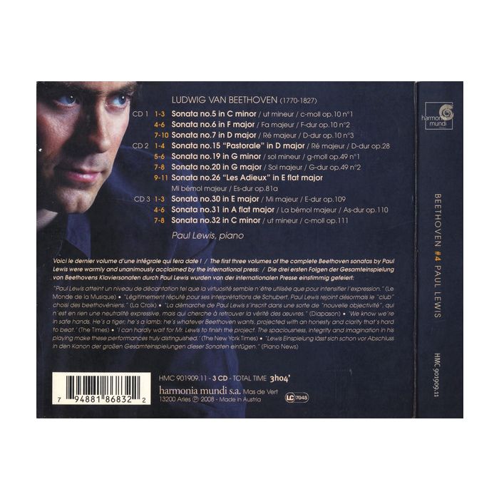 Beethoven: Piano Sonatas Vol. 4 - slide-1