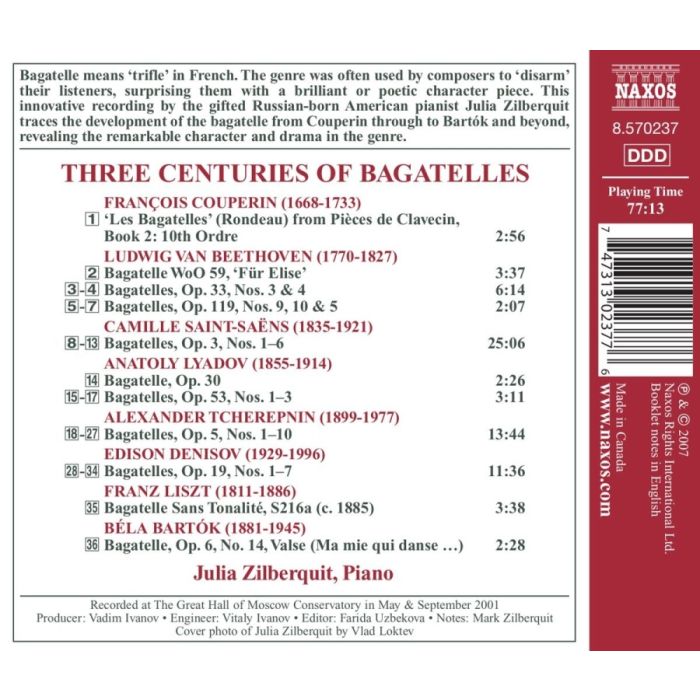 Three Centuries of Bagatelles - slide-1