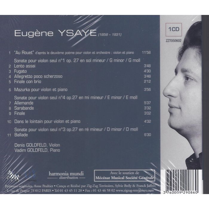 Ysaye: Sonates pour violon seul - slide-1