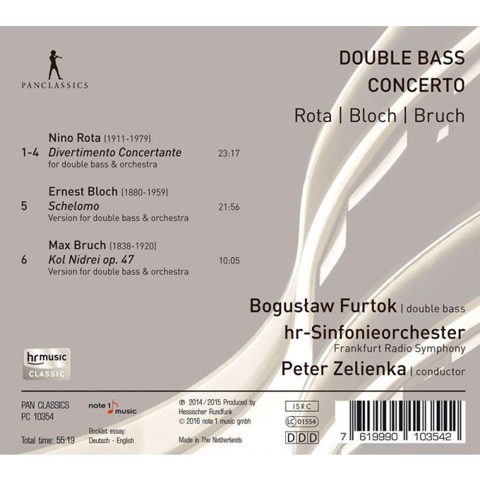Double Bass Concerto - Rota; Bloch & Bruch - slide-1