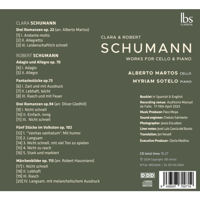 Schumann: Works for Cello & Piano - slide-1