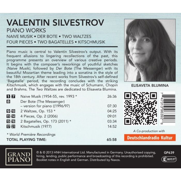 Silvestrov: Piano Works - slide-1