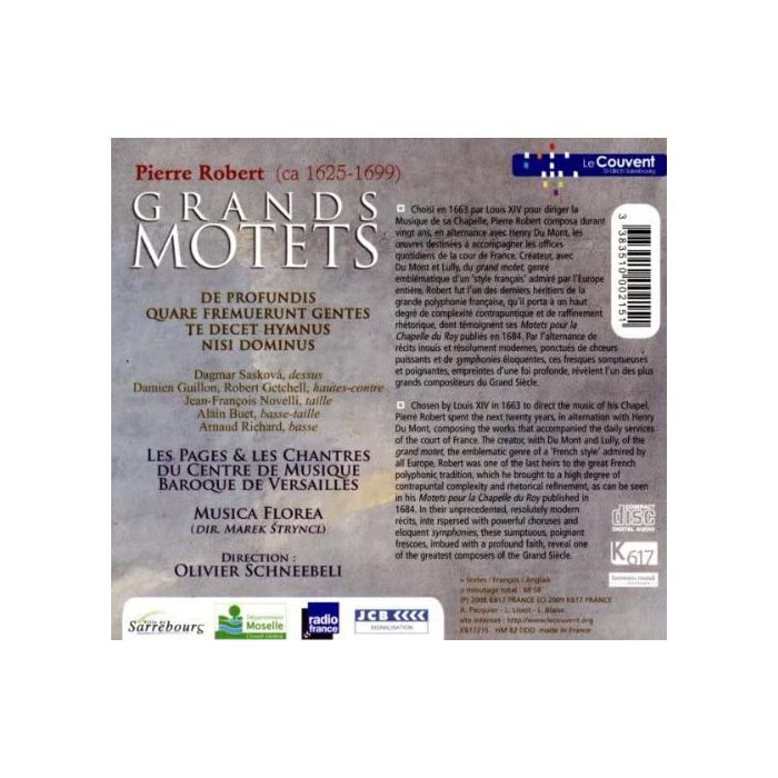 Robert: Grands Motets - slide-1