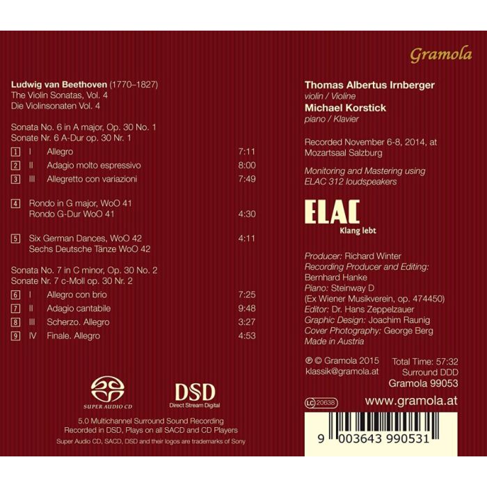 Beethoven: Violin Sonatas Vol. 4 - slide-1