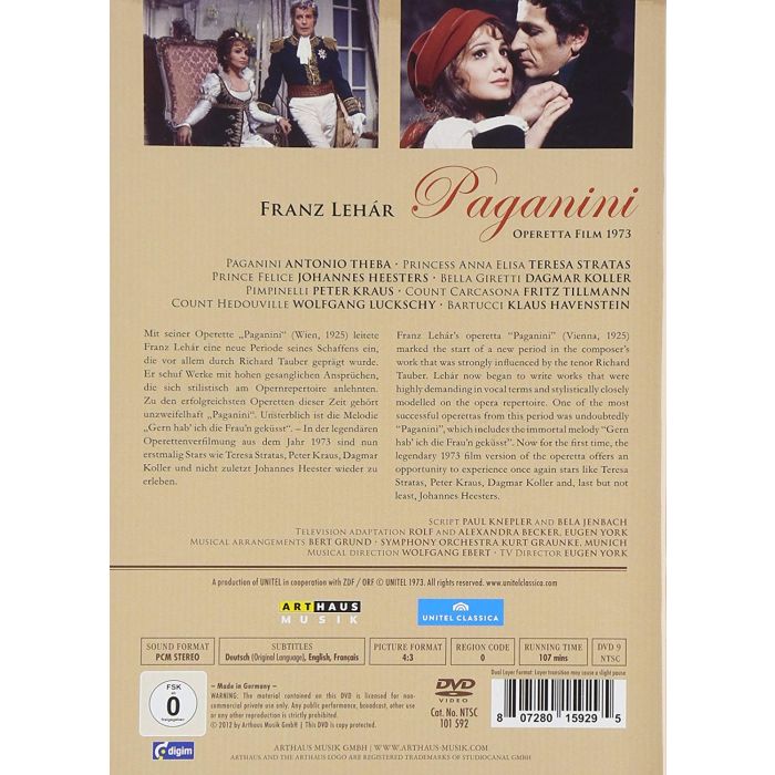 Lehar: Paganini - slide-1