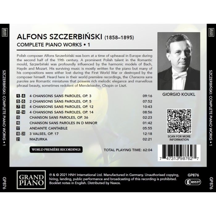 Szczerbiński: Piano Works Vol. 1 - slide-1
