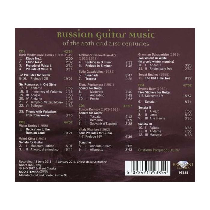 Russian Guitar Music of the 20th and 21st centuries - slide-1